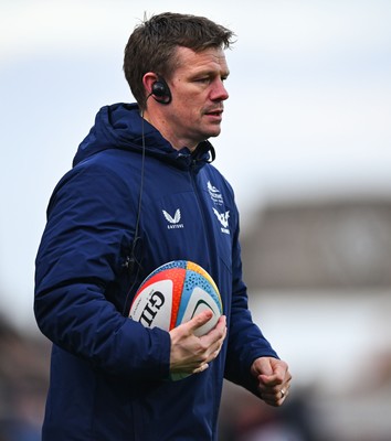 010325 - Ulster v Scarlets - United Rugby Championship - Scarlets head coach Dwayne Peel before the match