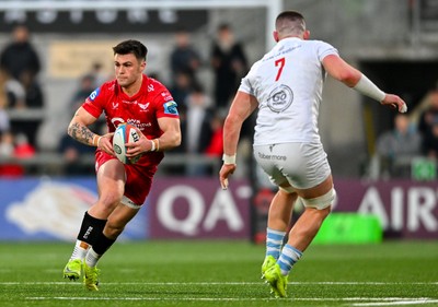 010325 - Ulster v Scarlets - United Rugby Championship - Joe Roberts of Scarlets