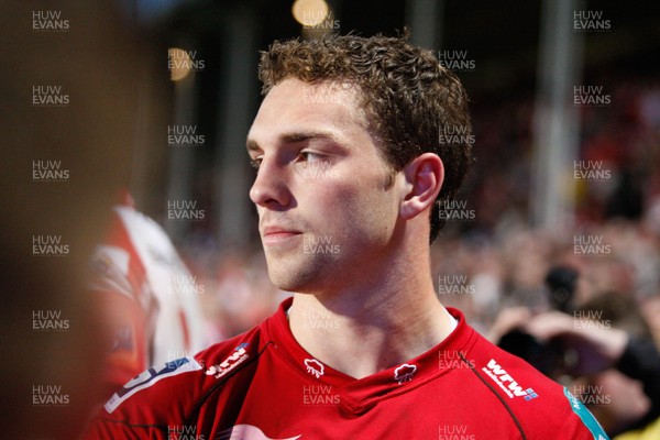 100513 - Ulster v Scarlets - RaboDirect Pro 12 Semi-Final - George North leaves the field as a Scarlets player for the last time 