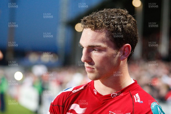 100513 - Ulster v Scarlets - RaboDirect Pro 12 Semi-Final - George North leaves the field as a Scarlets player for the last time 