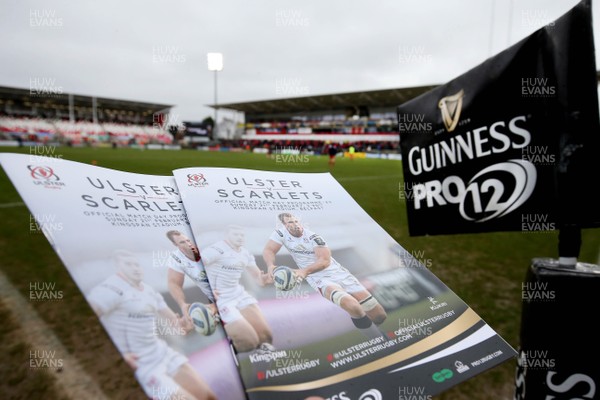 210216 - Ulster v Scarlets - Guinness PRO12 - Programme