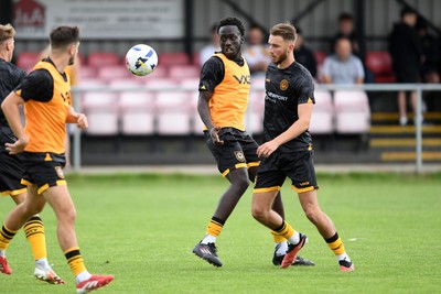 050725 - Undy Athletic v Newport County - Pre season Friendly - Nelson Sanca of Newport County