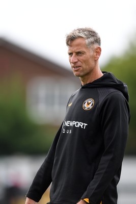 050725 - Undy Athletic v Newport County - Pre season Friendly - Newport County Manager, David Hughes