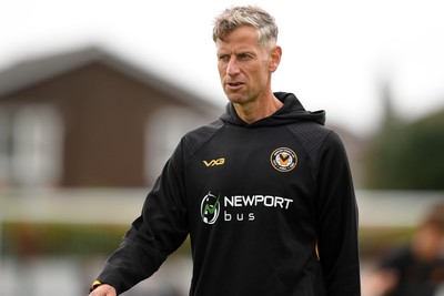 050725 - Undy Athletic v Newport County - Pre season Friendly - Newport County Manager, David Hughes