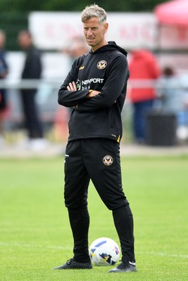 050725 - Undy Athletic v Newport County - Pre season Friendly - Newport County Manager, David Hughes