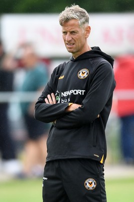 050725 - Undy Athletic v Newport County - Pre season Friendly - Newport County Manager, David Hughes