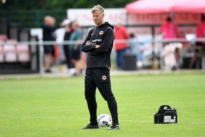 050725 - Undy Athletic v Newport County - Pre season Friendly - Newport County Manager, David Hughes
