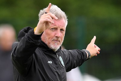 050725 - Undy Athletic v Newport County - Pre season Friendly - Newport County Assistant Manager, Wayne Hatswell