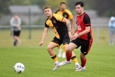 050725 - Undy Athletic v Newport County - Pre season Friendly - Cameron Evans of Newport County