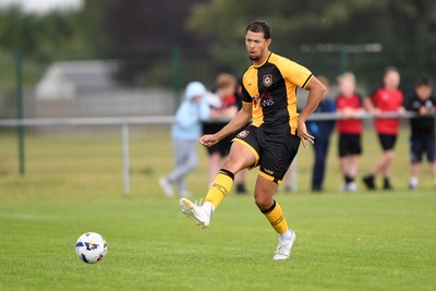 050725 - Undy Athletic v Newport County - Pre season Friendly - Jaden Warner of Newport County