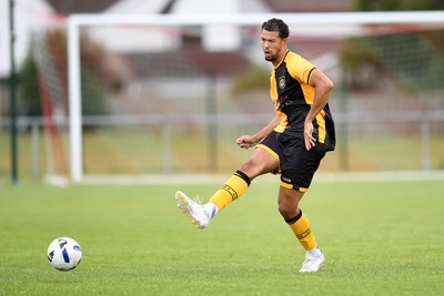 050725 - Undy Athletic v Newport County - Pre season Friendly - Jaden Warner of Newport County
