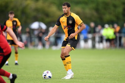050725 - Undy Athletic v Newport County - Pre season Friendly - Jaden Warner of Newport County
