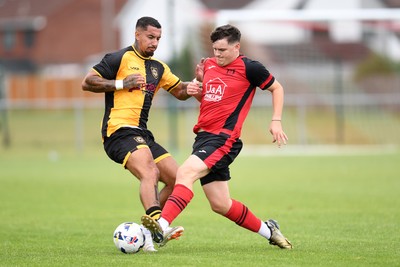 050725 - Undy Athletic v Newport County - Pre season Friendly - Courtney Baker-Richardson of Newport County