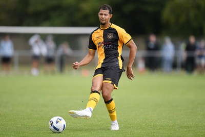 050725 - Undy Athletic v Newport County - Pre season Friendly - Jaden Warner of Newport County