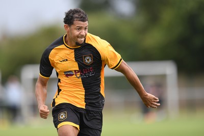 050725 - Undy Athletic v Newport County - Pre season Friendly - Jaden Warner of Newport County