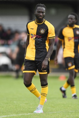050725 - Undy Athletic v Newport County - Pre season Friendly - Cameron Antwi of Newport County