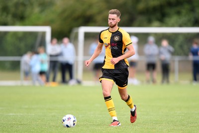 050725 - Undy Athletic v Newport County - Pre season Friendly - Matthew Baker of Newport County