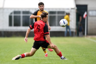 050725 - Undy Athletic v Newport County - Pre season Friendly - Anthony Glennon of Newport County