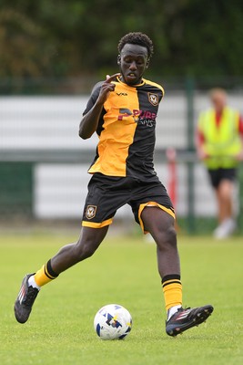 050725 - Undy Athletic v Newport County - Pre season Friendly - Nelson Sanca of Newport County