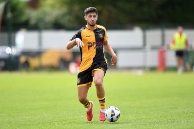 050725 - Undy Athletic v Newport County - Pre season Friendly - Anthony Glennon of Newport County