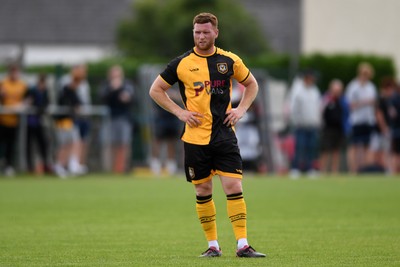 050725 - Undy Athletic v Newport County - Pre season Friendly - Lee Jenkins of Newport County