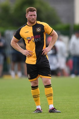 050725 - Undy Athletic v Newport County - Pre season Friendly - Lee Jenkins of Newport County