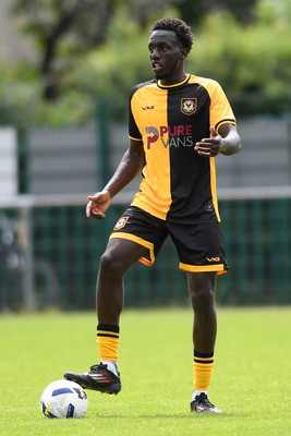 050725 - Undy Athletic v Newport County - Pre season Friendly - Nelson Sanca of Newport County