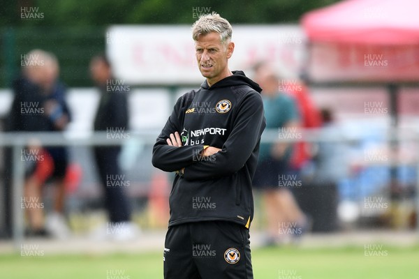 050725 - Undy Athletic v Newport County - Pre season Friendly - Newport County Manager, David Hughes