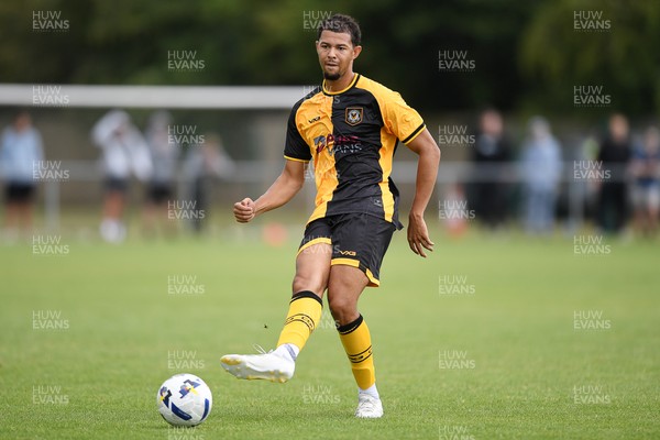 050725 - Undy Athletic v Newport County - Pre season Friendly - Jaden Warner of Newport County