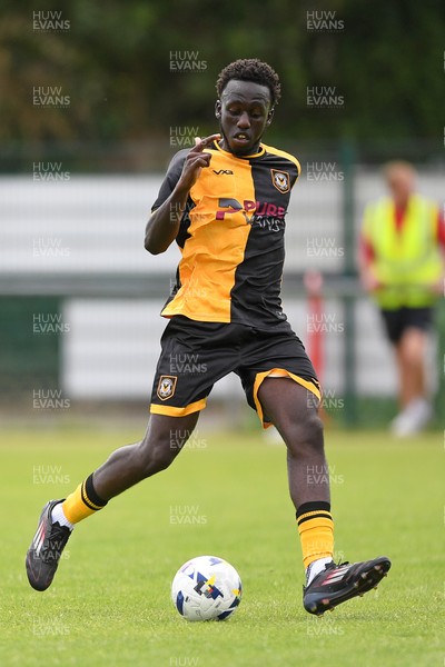 050725 - Undy Athletic v Newport County - Pre season Friendly - Nelson Sanca of Newport County