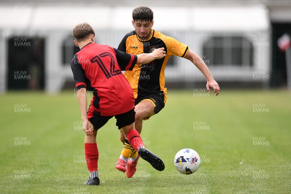 050725 - Undy Athletic v Newport County - Pre season Friendly - Anthony Glennon of Newport County