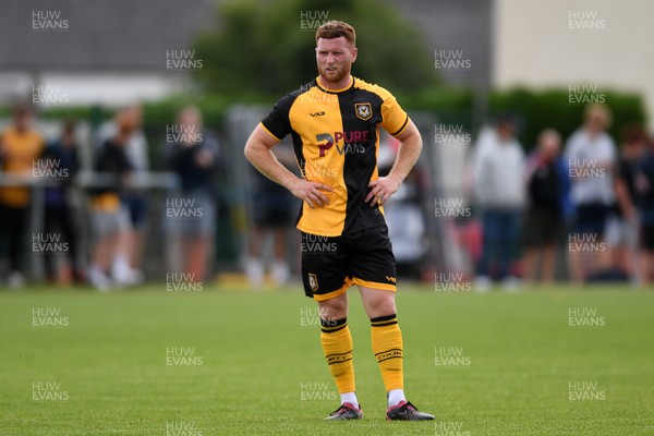 050725 - Undy Athletic v Newport County - Pre season Friendly - Lee Jenkins of Newport County