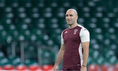 230525 - Union Bordeaux-Begles Captain’s Run - Union Bordeaux-Begles’ Maxime Lucu during Captain’s Run ahead of the EPCR Champions Cup Final against Northampton Saints at the Principality Stadium, Cardiff 