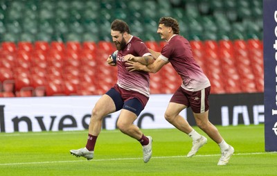 230525 - Union Bordeaux-Begles Captain’s Run - Union Bordeaux-Begles’ Ugo Boniface during Captain’s Run ahead of the EPCR Champions Cup Final against Northampton Saints at the Principality Stadium, Cardiff 