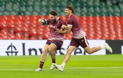 230525 - Union Bordeaux-Begles Captain’s Run - Union Bordeaux-Begles’ Ugo Boniface during Captain’s Run ahead of the EPCR Champions Cup Final against Northampton Saints at the Principality Stadium, Cardiff 