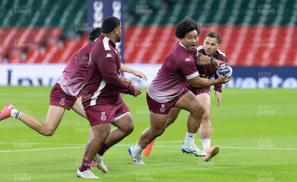 230525 - Union Bordeaux-Begles Captain’s Run - Union Bordeaux-Begles’ during Captain’s Run ahead of the EPCR Champions Cup Final against Northampton Saints at the Principality Stadium, Cardiff 
