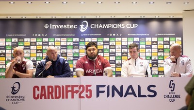 230525 - Union Bordeaux Begles Media Conference - Union Bordeaux Begles media conference ahead of the EPCR Champions Cup Final against Northampton Saints at the Principality Stadium, Cardiff