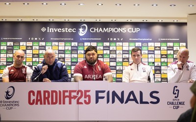 230525 - Union Bordeaux Begles Media Conference - Union Bordeaux Begles media conference ahead of the EPCR Champions Cup Final against Northampton Saints at the Principality Stadium, Cardiff