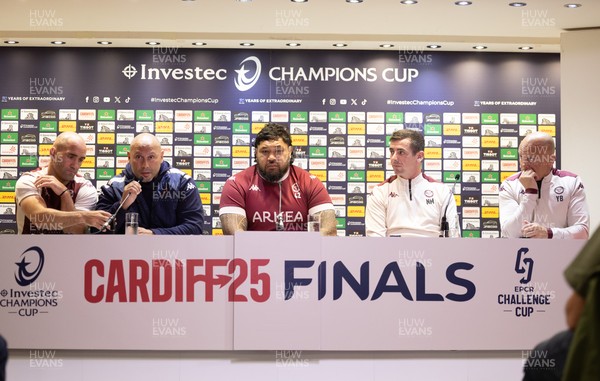 230525 - Union Bordeaux Begles Media Conference - Union Bordeaux Begles media conference ahead of the EPCR Champions Cup Final against Northampton Saints at the Principality Stadium, Cardiff