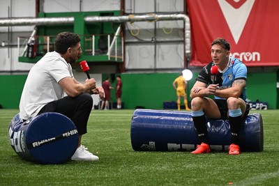 160926 - URC Content Day - Josh Adams of Cardiff Rugby