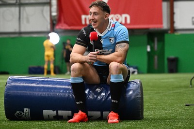 160926 - URC Content Day - Josh Adams of Cardiff Rugby