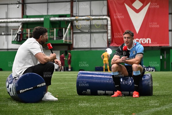 160926 - URC Content Day - Josh Adams of Cardiff Rugby