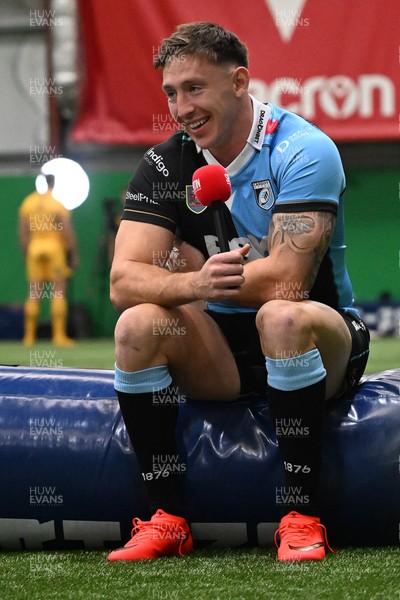 160926 - URC Content Day - Josh Adams of Cardiff Rugby