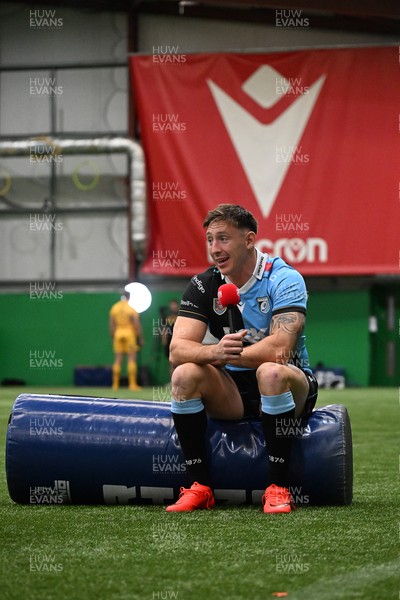160926 - URC Content Day - Josh Adams of Cardiff Rugby