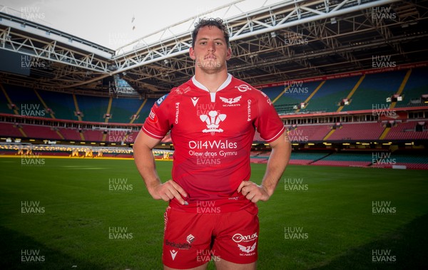 160921 - URC Wales Launch, Principality Stadium - Ryan Elias of Scarlets at the Wales launch of the new United Rugby Championship replacing the former PRO14 competition
