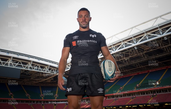 160921 - URC Wales Launch, Principality Stadium - Rhys Webb of Ospreys at the Wales launch of the new United Rugby Championship replacing the former PRO14 competition