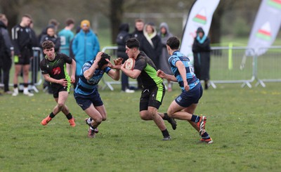 150424 - Urdd WRU Sevens, Cardiff - Action from the earlier matches on the first day of the URDD WRU 7s