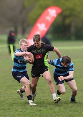 150424 - Urdd WRU Sevens, Cardiff - Action from the earlier matches on the first day of the URDD WRU 7s