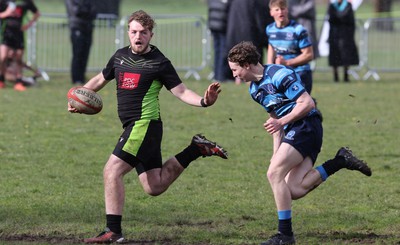 150424 - Urdd WRU Sevens, Cardiff - Action from the earlier matches on the first day of the URDD WRU 7s