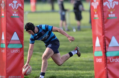 150424 - Urdd WRU Sevens, Cardiff - Action from the earlier matches on the first day of the URDD WRU 7s